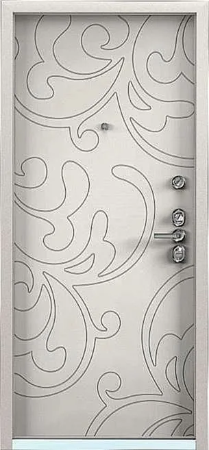 Входная дверь Gestober-11 (МДФ Филенчатый / Порошковое напыление) - внутренняя сторона