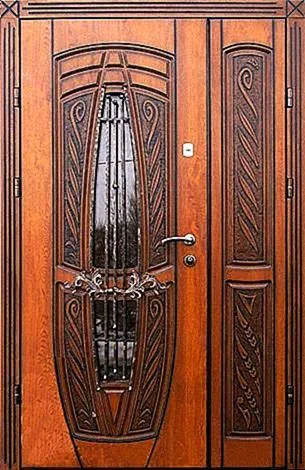 Входная дверь Massive-44 (Массив дерева) - внешняя сторона